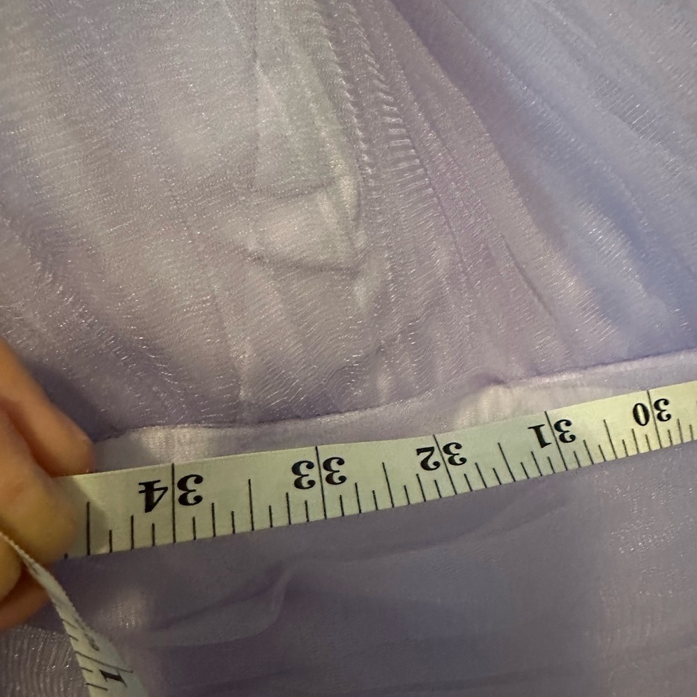 Lavender Ruffled Dress - Picture 3 of 11